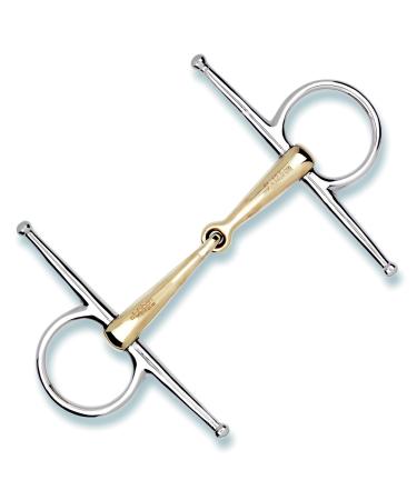 St bben bit 2276 full cheek snaffle single jointed 13.5 cm