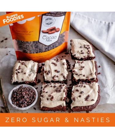 Superfoodies Raw Organic Cocoa/Cacao Nibs 2KG - Superior Criollo Beans from Peru - Non-GMO - 2kg (Pack of 1) - Buy Online on SooperMarket.com