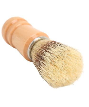 Men's Wooden Handle Shaving Brush - Soft Beard Brush for Home & Barber Use | International Shipping - Buy Online on SooperMarket.com