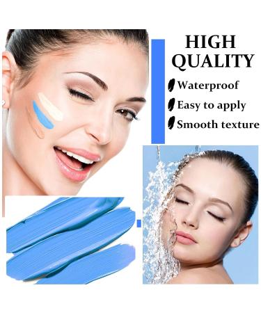 Blue Color Corrector Mixing Pigment for Liquid Foundation - Adjusts Warm to Cold Tones - Buy Online on SooperMarket.com