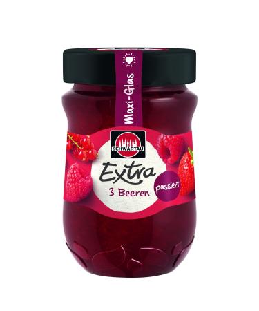 Schwartau Extra Maxi 600g 3 berries strained