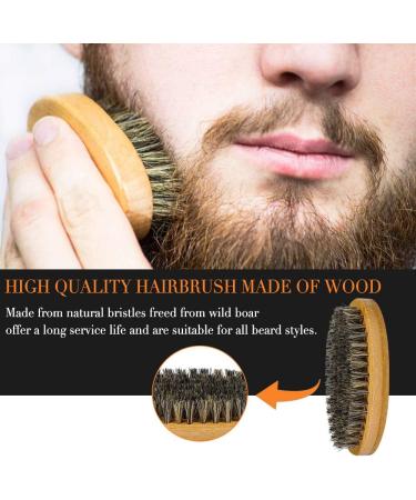 Sweet Carrot Beard Care Set for Men Includes Beard Balm Oil Stencil Brush Comb Travel Bag & Box Perfect Gift for Grooming - Buy Online on SooperMarket.com