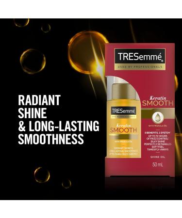 TRESemm Pro Collection Keratin Smooth Shine Oil With Marula Oil 50ml 50 ml (Pack of 1) TRESemm Pro Collection Keratin Smooth Shine Oil - Buy Online on SooperMarket.com