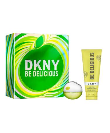 DKNY Be Delicious Eau de Parfum 2 Piece Gift Set (1.0 Fl Oz w/ Body Lotion)