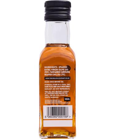 The Chilli Oil Company Carolina Reaper Chilli Oil 125 ml - Buy Online on SooperMarket.com