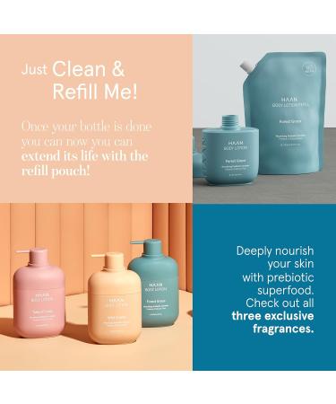 HAAN Moisturizing Body Lotion Refill (Wild Orchid) | Hydrating Paraben & Silicon Free | For Men & Women | Smoother Healthier Skin | 8.5 Fl. Oz - Buy Online on SooperMarket.com