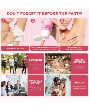 Whole Body Deodorant for Women Luxsea Aluminum Free Deodorant Lotion for Men Armpit Deodorant Cream for 72 Hour Odor Control Rose Deodorant Antiperspirant Clear Gel Baking Soda Free Natural Skin Care - Buy Online on SooperMarket.com