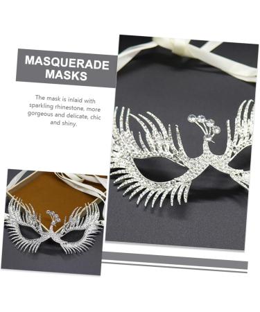 ABOOFAN Halloween Masquerade The Eye Masquerade Ball Rhinestone Party for Adults Masquerade Cosplay Venetian for Women Prom - Buy Online on SooperMarket.com