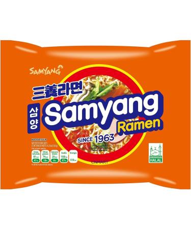 Samyang Original Flavour Ramen Instant Noodle 120g (Pack of 20) by CNMART - Buy Online on SooperMarket.com