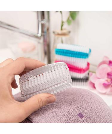 SIDCO Nail Brush | Hand Washing & Cleaning Brush | Durable Plastic Finger Brush for Hygiene - Buy Online on SooperMarket.com