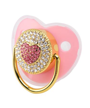 Shop Soft Pink Baby Pacifier - Safe & Flexible Ultralight Design for Comfort | International Shipping Available - Buy Online on SooperMarket.com