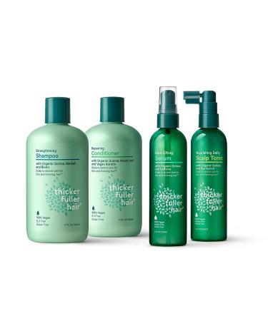 Thicker Fuller Hair Nourishing Scalp Tonic - Green, 4 fl oz (Pack of 1) - Buy Online on SooperMarket.com
