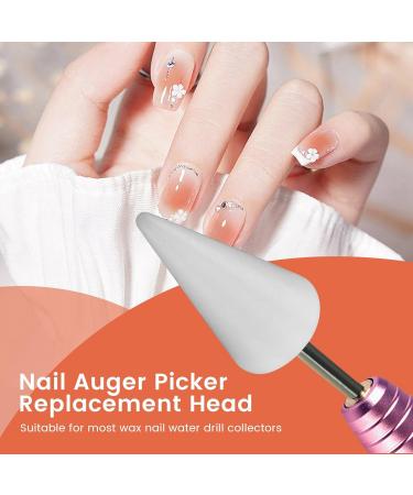 Ronlok 32 Pieces Nail Rhinestone Picker Replacement Tips for Nail Dotting Pen for Picking Up Nail Gemstone Jewellery Replacement - Buy Online on SooperMarket.com
