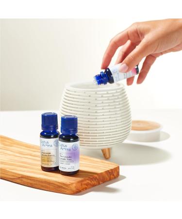 Lotus Aroma Premium Grade Peppermint Essential Oil 100% Pure & Undiluted Relaxing Scent Peppermint Essential Oils For Humidifier Aromatherapy Oil Fragrance Oils - Huile Essentielle 0.5oz (15ml) - Buy Online on SooperMarket.com