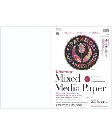 500 Series Mixed Media Sheets and Boards (Set of 4)