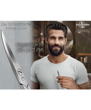 Extra Sharp Stainless Steel Nail Scissors | Rust-Free Manicure & Pedicure Tools for Men & Women - Buy Online on SooperMarket.com