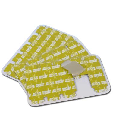 GIMA 33341 Disposable Pre-Gelled Tab Electrode 34mm x 22mm 34x23 mm Pregelled-Adults