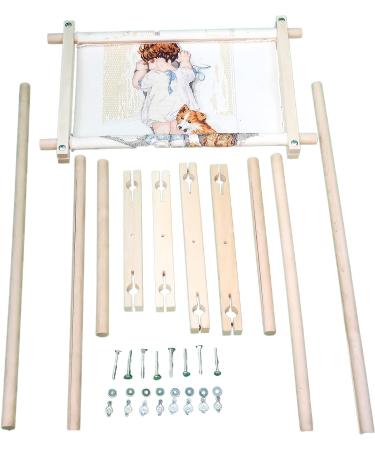 Frank A. Edmunds Split Rail Scroll Frame Set 2800 - Premium Quality for Embroidery and Cross-Stitch Projects - Buy Online on SooperMarket.com