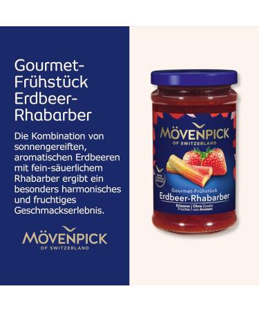 M venpick Gourmet Breakfast Strawberry Rhubarb Spread - Premium 250g | International Shipping Available - Buy Online on SooperMarket.com