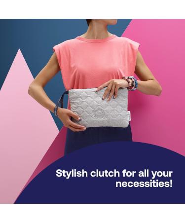 Bugaboo Changing Clutch with Waterproof Mat - Light Grey M lange - Buy Online on SooperMarket.com
