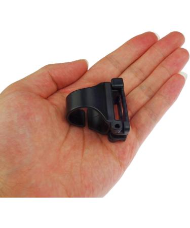 Kasteco 4 Pack Universal Plastic Scuba Dive Snorkel Keeper Tube Holder - Black - Buy Online on SooperMarket.com