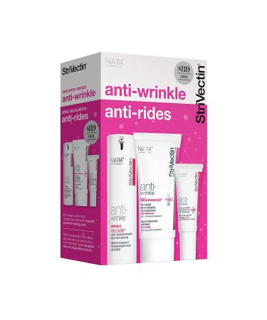 StriVectin Power Starters Anti-Wrinkle Trio for Youthful, Healthy-Looking Skin - Full-Size Face & Eye Routine - Buy Online on SooperMarket.com