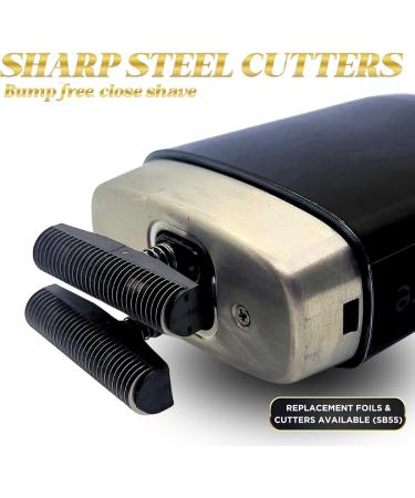 Supreme Trimmer Replacement Foil & Cutter SB55 - Hypoallergenic Black Foil for Crunch Lite STF600 - Durable & Efficient Shaving Solutions - Buy Online on SooperMarket.com