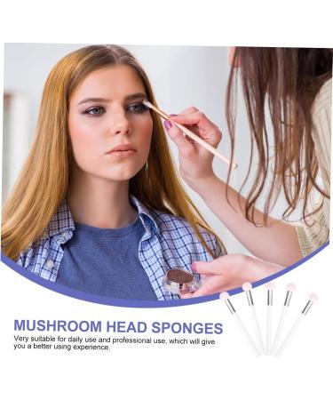 MAGICLULU 10 Pcs Concealer Brush Eye Shadow Sponge for Eye Mushroom Head Lip Brush Mini - Buy Online on SooperMarket.com