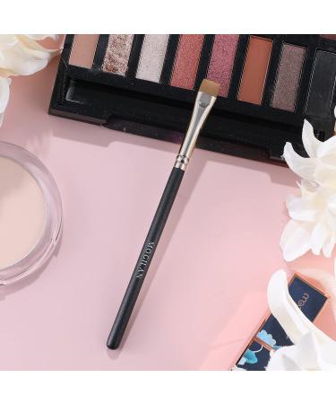 Flat Eyeliner & Eyebrow Concealer Brush - Precision Definer for Gel Powder & Cream Makeup | Pro Flat Brush 212 - Buy Online on SooperMarket.com
