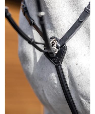 LeMieux Breastplate with Detachable Martingale Black Cob - Buy Online on SooperMarket.com