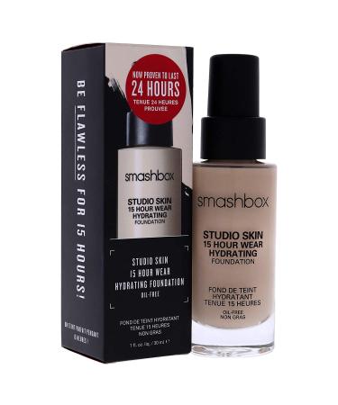 Smashbox Studio Skin 24HR Hydrating Foundation 0.3 Fair Neutral - 1 fl oz - Buy Online on SooperMarket.com