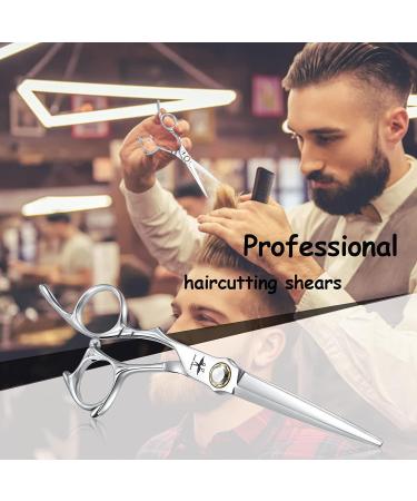PURPLEBIRD 6 Inch Hairdressing Scissors - Professional Japanese Stainless Steel Barber Scissors for Salon, Men, Women, Children - A-6 Shear - Buy Online on SooperMarket.com