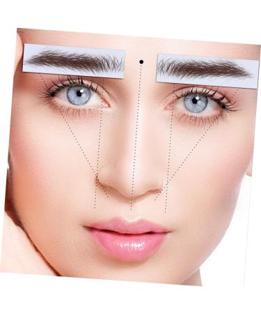 Baluue 8 Pcs Eyebrow Stickers Hair Like Eyebrows Authentic Eyebrows Fake Water Transfer Paper with Soy Ink 21x15cmx2pcs Brown 4x2pcs - Buy Online on SooperMarket.com