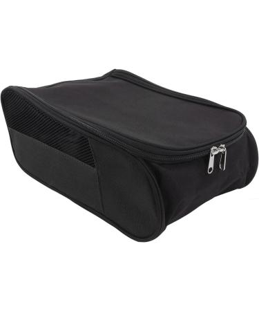 Premium Foldable Golf Shoe Travel Bag Splash-Proof Dustproof Scratch-Resistant Breathable | Ideal for Golf Exercises & Leisure Sports (Black) - Buy Online on SooperMarket.com