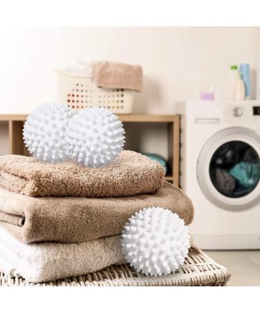 Teppich 6PCS White Dryer Balls Laundry Balls Softener Alternative - Buy Online on SooperMarket.com