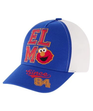 Sesame Street Boys' Elmo Toddler Baseball Hat Blue 2-4T