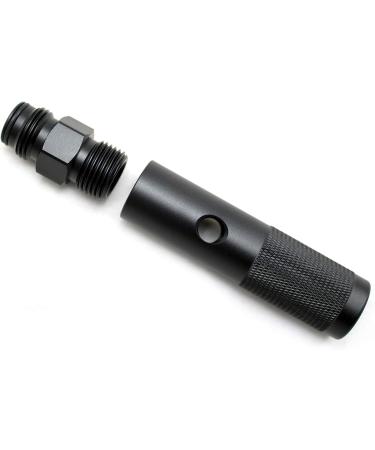 Paintball Quick Change 12g Co2 Adapter - Black | Easy & Reliable Solution - Buy Online on SooperMarket.com