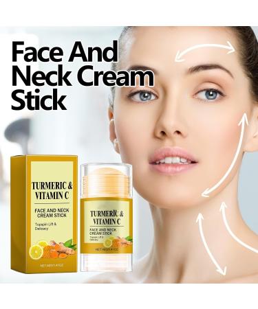 Neck Cream Turmeric & Vitamin C Face & Neck Tightening Cream Stick Neck Firming Cream Smoothes Wrinkles Skin Tightening and Repair Cream for Reduce Double Moisturizing Erase Fine Lines Firming - Buy Online on SooperMarket.com