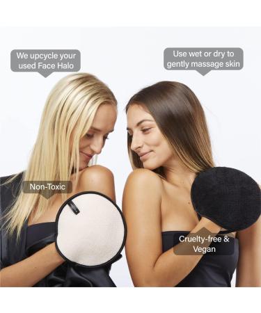 Face Halo Body Exfoliator & Polish - Dual-sided Mitt with HaloTech Fibers | Chemical-Free and Eco-Friendly | Gentle on All Skin Types | Saves Money with Just Add Water - Buy Online on SooperMarket.com
