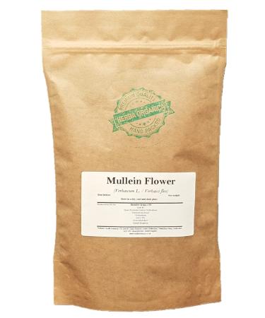 Herba Organica Mullein Flower Herbal Tea - Verbascum L - Fleurs de Bouillon Blanc Tisane (50g)