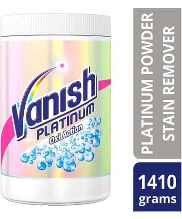 Vanish Fabric Stain Remover Platinum Oxi Action Powder Crystal Whites 1.41 kg - Buy Online on SooperMarket.com