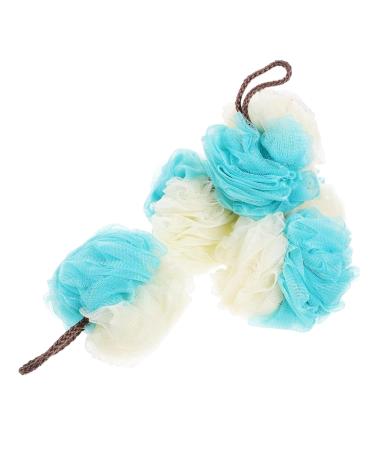 NOLITOY 5pcs Adults Loofah Sponges Bath Scrubbers Bathroom Shower Loofah Sponge Body Wash Scrubbers