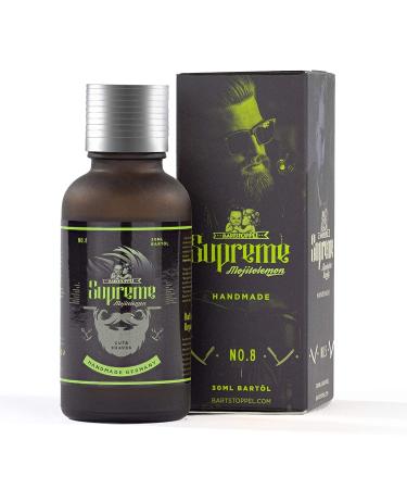Bart oil citrus citrus mint fragrance bartstoppel supreme men - daily beard care - against shed - Beard Oil vegan - for beard growth Mojito mint 30 ml (1 Pack)