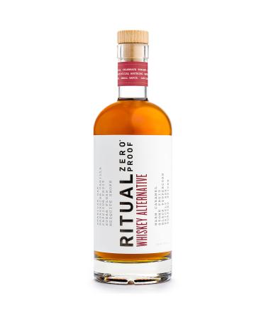 RITUAL ZERO PROOF Whiskey Alternative | Award-Winning Non-Alcoholic Spirit | 25.4 Fl Oz (750ml) | Only 5 Calories | Sustainably Made in USA | Make Delicious Alcohol Free Cocktails