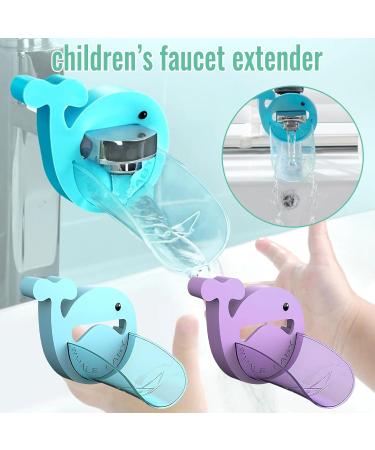 Buy MOK 2-Piece Children Tap Extender | Cartoon Faucet Extension for Kids | Perfect for Hand Washing in Kitchen & Bathroom - Buy Online on SooperMarket.com