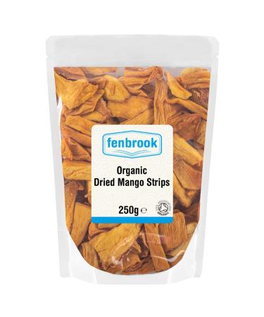 Organic Dried Mango Strips 250g | Certified Organic by Fenbrook Organic