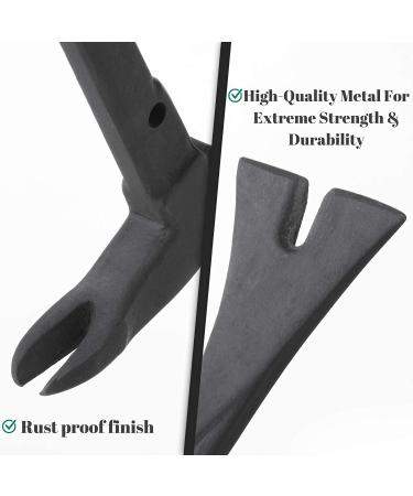 Bates- Cats Paw Nail Puller  8-Inch  Pry Bar  Mini Pry Bar  Small Pry Bar  Flat Pry Bar  Pry Bars  Tool Pry Bar  Hammer Pry Bar  Crowbar  Nail Puller Tool  Cat Paw  Crowbar Tool  Mini Crowbar - Buy Online on SooperMarket.com