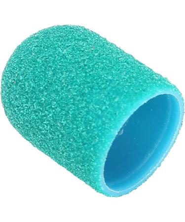Nail Sanding Drill Bit 0.5 X 0.7in Easy To Store High Strength Nail Polishing Sanding Head Fine Sandpaper with Shaft for Grinding(green) - Buy Online on SooperMarket.com