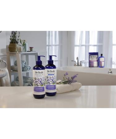 Dr Teal's Lavender Thick & Full Conditioner - Sulfate Free Essential Oil 16 Fl Oz | International Shipping - Buy Online on SooperMarket.com