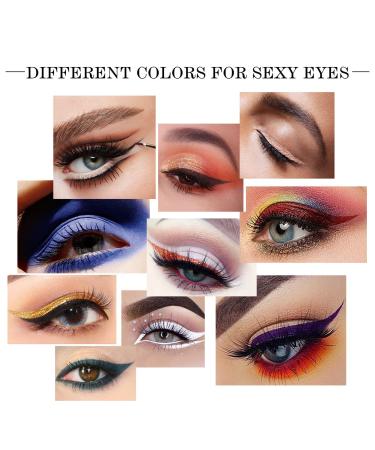 LSxia 2-in-1 Green Gel Eyeliner Set - Waterproof, Smudge Proof, High Pigment Eye Makeup with Brush - Cream Eyeliner Pot for Women - Buy Online on SooperMarket.com